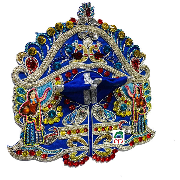 Blue MAHARAJA Laddu Gopal  Designer Dress