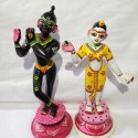 Radha Krishna Hand Painted 