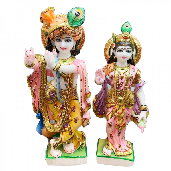 Marble Radha Krishna Idol