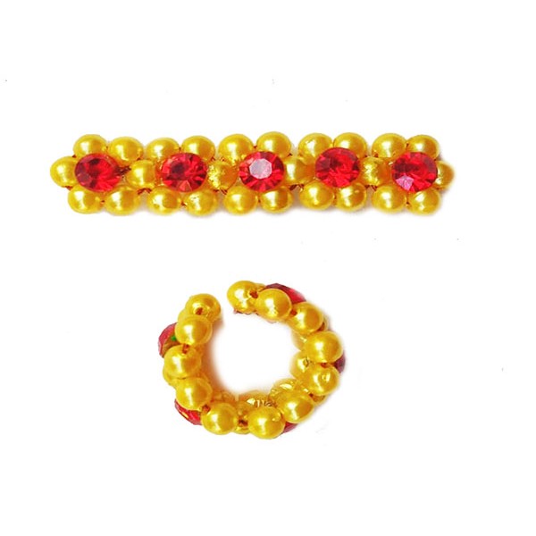 Golden Beads Anklets / Bracelets