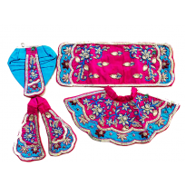 Pink Sky Blue Design...